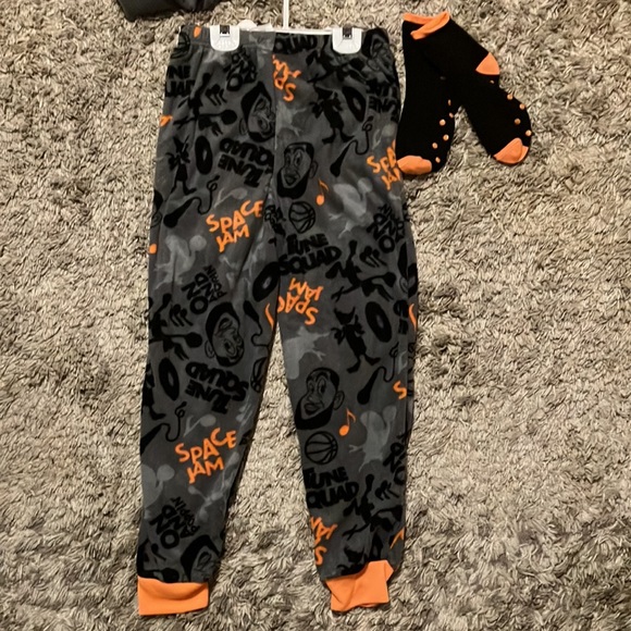 NWT Space Jam Boys PJ 3 Piece Set - Picture 3 of 5